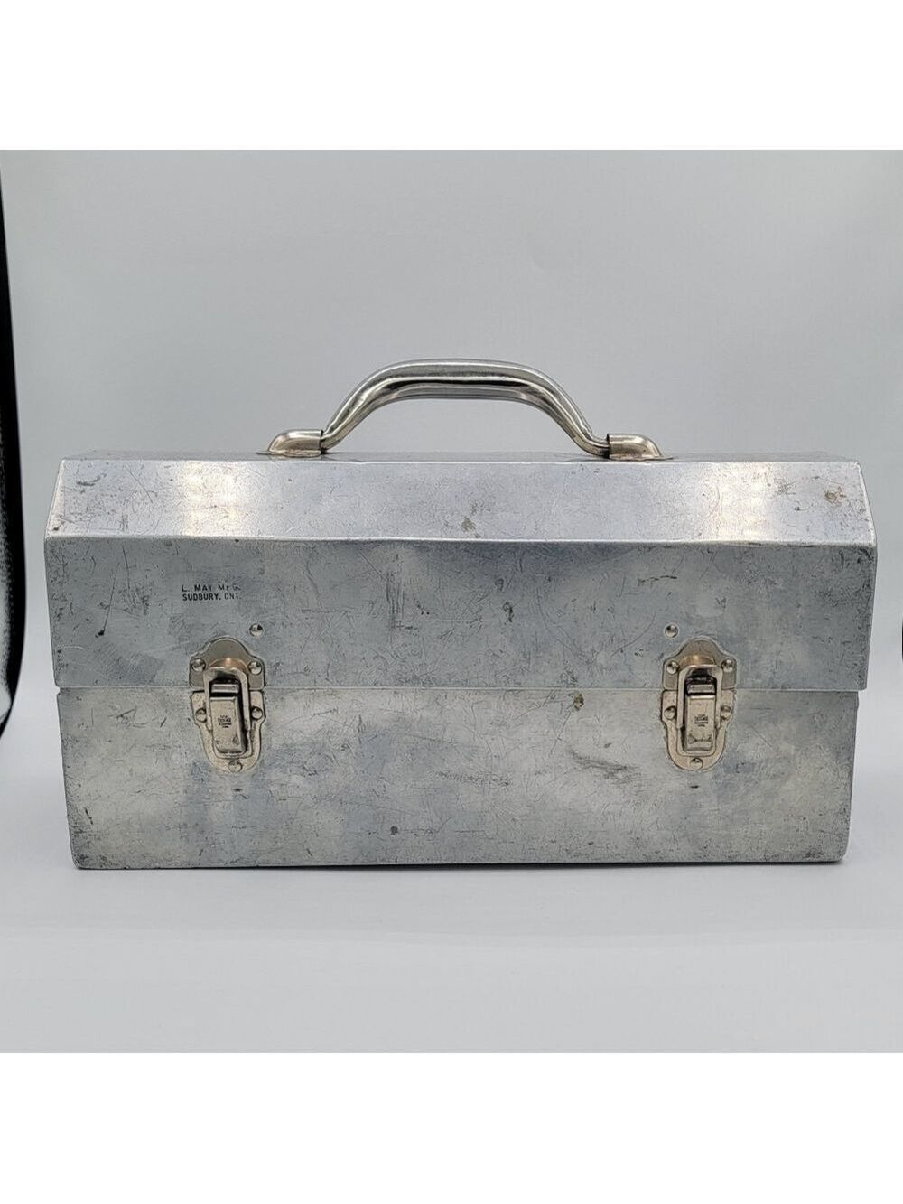 Original Miners Riveted Aluminum Lunch Box #2748